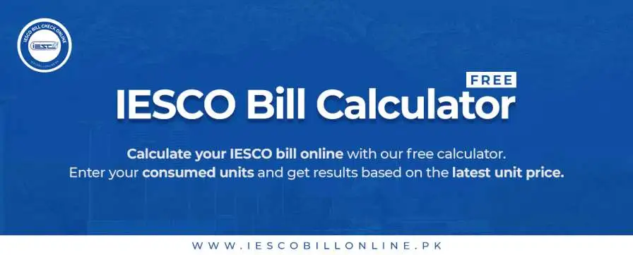 Free IESCO Bill Calculator